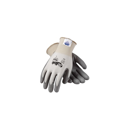 Pip G-TEK 3GX W/WHT. DYNEEMADIAMOND, GRY. PU COATING, EN4, PK 72 19-D310/L